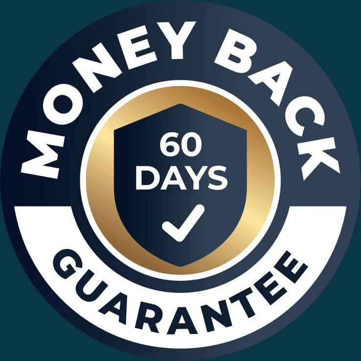 Kerafirm Pro Money Back Guarantee Seal